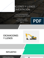 02 A Excavaciones y Llenos - Cimentaciones