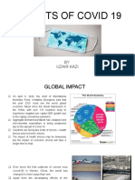 Impacts of Covid 19: BY Uzair Kazi