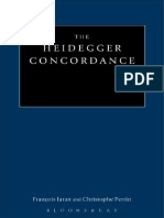 Heidegger, Martin - Jaran, François - Perrin, Christophe - The Heidegger Concordance-Bloomsbury (2013)