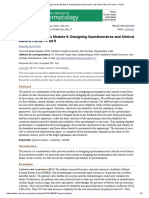 Methodology Series Module 9 - Designing Questionnaires and Clinical Record Forms - Part II