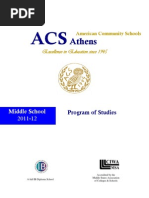 Download Program of Studies 2011 12 by ACS Athens SN52362144 doc pdf