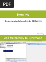 Material Database and CAE Modeler For ANSYS