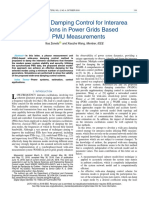 Wide-Area Damping Control For Interarea Oscillations in Power Grids Based On PMU Measurements