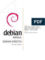 Pdfcoffee.com Tutorial Debian 9 Stretch 3 PDF Free