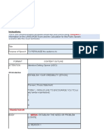 10% Persuasive Speech Outline Template s12021