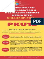 Infografik PKU12 Pemeriksaan Keselamatan & Kesihatan Tempat Kerja (PTJ) UKM-SPKP-PKU12