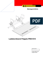 Montageanleitung PBS 1010