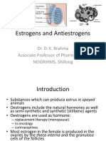 Estrogens and Antiestrogens: Dr. D. K. Brahma Associate Professor of Pharmacology NEIGRIHMS, Shillong