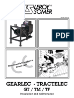 Gearlec - Tractelec GT - TM - TF