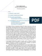 Por Una Iglesia Sinodal: Comunión, Participación y Misión