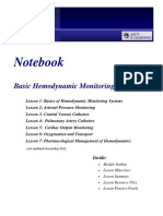 Basic Hemodynamic Monitoring Notebook