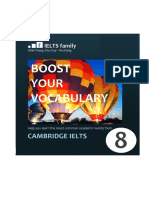 Boost Your Vocabulary - Cam8 - Test 1