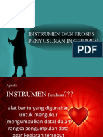 Instrumen Dan Proses Penyusunan Instrumen