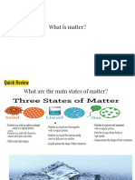 Properties of Matter