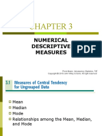 Numerical Descriptive Measures: Prem Mann, Introductory Statistics, 7/E