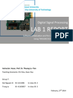 Lab 1 Report: Digital Signal Processing
