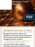 Chapter 1 Managers, Profits and Markets