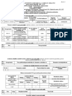 Activitatea Cadrului Didactic Anuală