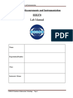 EEE374 Electrical Measurements and Instrumentation Rev1