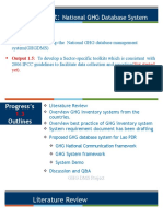 1st Draft Demo of GHG DMS