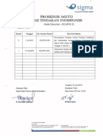 Prosedur Mutu Sanksi Tindakan Indisipliner