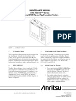 Anritsu-S331A Maintenance Manual
