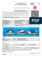 Current Booking Current Booking: Irctcse-Ticketingservice Electronicreservationslip (Personaluser)