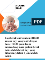 Bayi Berat Lahir Rendah (BBLR)