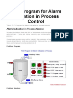 Alarm Indication Tank Level