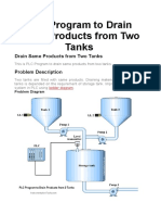 Analogue Two Tanks Different Hight Level Control