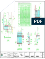 Elevation: Reinforcement Schedule & Estimated Quantities For Abutments and Wing Walls