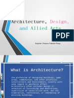Architecture,: Allied Arts