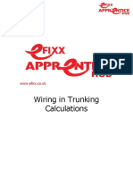 eFIXX Wiring Trunking Calculations
