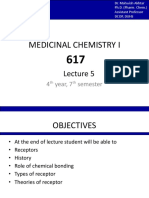 Medicinal Chemistry I: 4 Year, 7 Semester