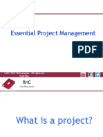 Essential Project Management: Technologies