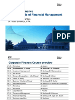Corporate Finance: Fundamentals of Financial Management