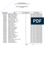 Block Section Student List: Adviser: Section: BSME-2B
