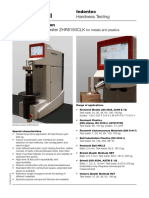 Product Information Rockwell Hardness Tester ZHR8150CLK