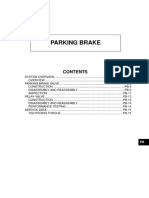 PARKING BRAKE Nissan