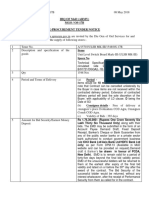 Ihq of Mod (Army) MGO / OS-17B E-Procurement Tender Notice