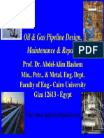 Oil and Gas Pipeline Design and Maintenance