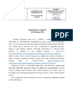 Regulament Admitere LICENTA 2021 LITERE Final