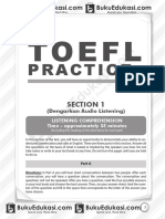 Simulasi TOEFL Buku Edukasi