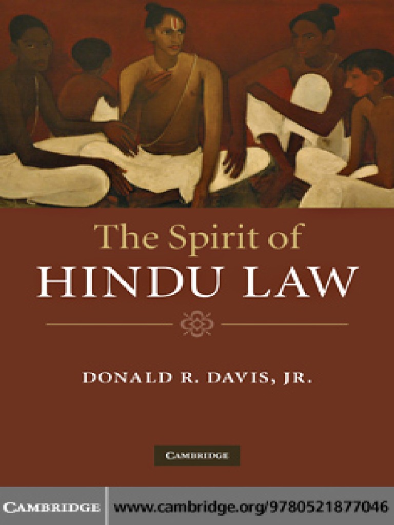 Donald R. Davis Jr. JR - The Spirit of Hindu Law-Cambridge University ...