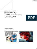 Emergencias quirúrgicas: definiciones, tipos y tratamiento