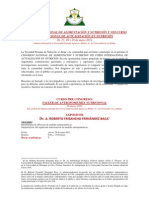 programa X CONGRESO NACIONAL Y VIII CURSO INTERNACIONAL DE ALIMENTACIÓN Y NUTRICIÓN