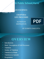 Delhi Public School, Harni: Subject - Biology (Science) Class - X Chapter-6 Life Processes