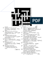 영1 2-1 crossword puzzle