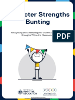 Character Strengths Bunting Resource