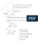 Pembahasan Latihan Soal Vektor